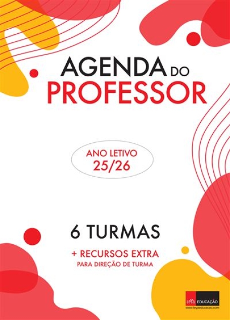 AGENDA DO PROFESSOR 6 TURMAS 2025/2026