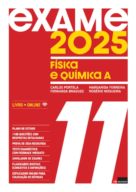 EXAME 2025 FÍSICA E QUÍMICA A 11º ANO