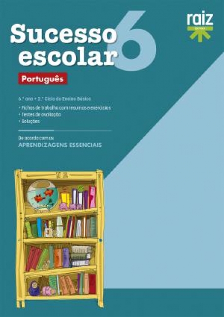 02064.10 - SUCESSO ESCOLAR DE PORTUGUES 6º ANO - resumos teoricos - exercicios praticos - testes de avaliacao