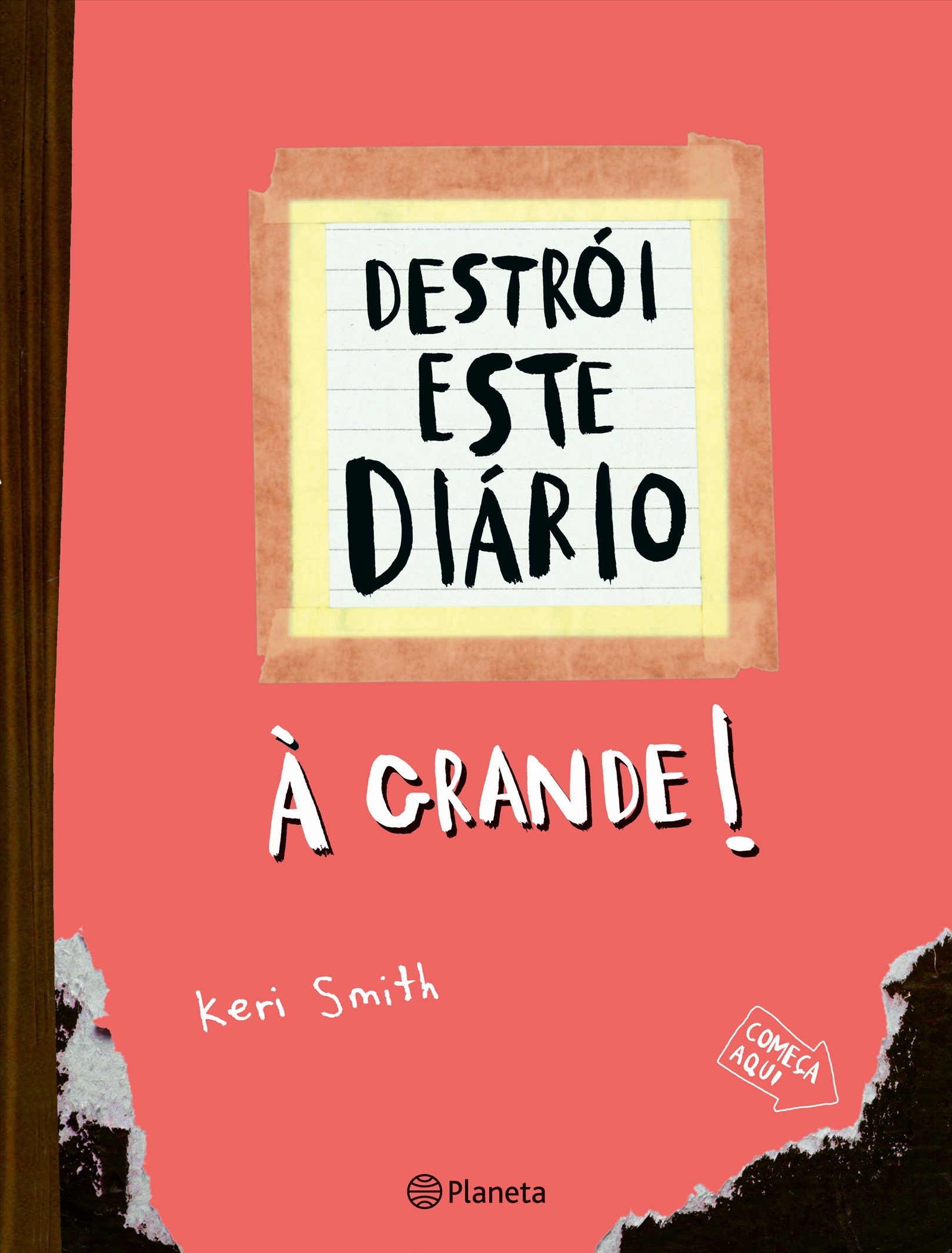 DESTROI ESTE DIARIO A GRANDE - LARANJA