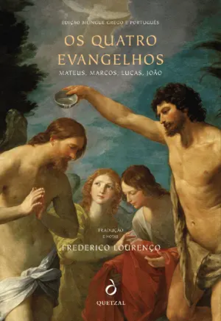 OS QUATRO EVANGELHOS - MATEUS, MARCOS, LUCAS, JOÃO - edição bilingue grego e português