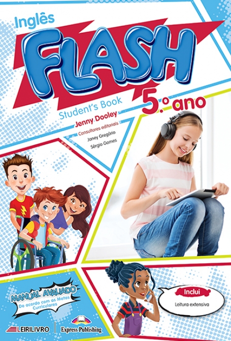 FLASH 5 - INGLES 5º ANO - STUDENTS BOOK