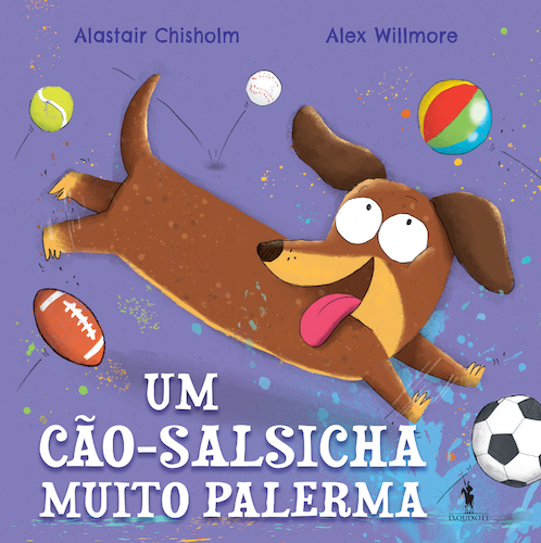 UM CÃO-SALSICHA MUITO PALERMA