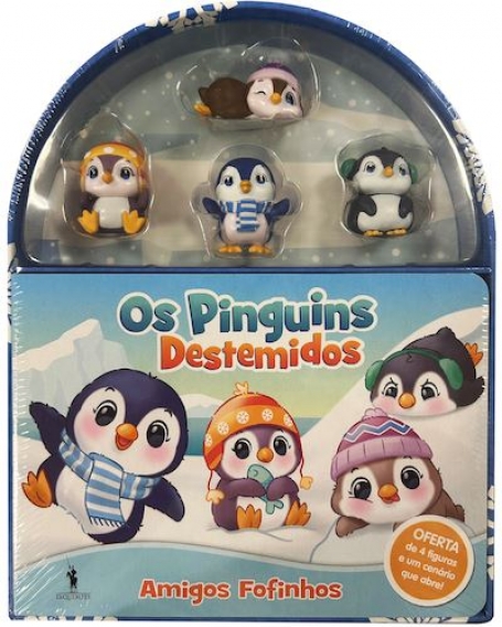 OS PINGUINS DESTEMIDOS AMIGOS FOFINHOS