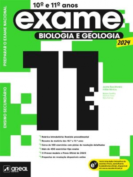 01895.50- Preparar o Exame Nacional 2024 - Biologia e Geologia 11 - 11.º Ano