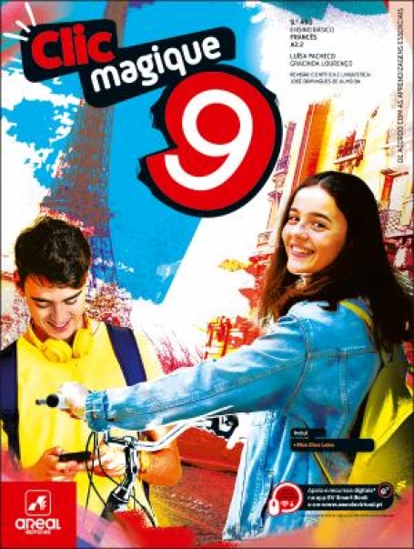 05000076 - Clic magique 9 - Francês - Nível A2.2 - 9.º Ano