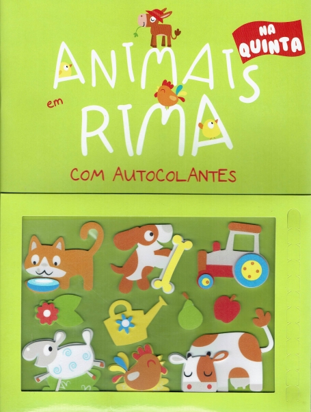 ANIMAIS EM RIMA COM AUTOCOLANTES - NA QUINTA