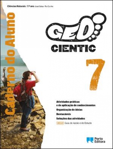 32951.11 - Caderno do Aluno/Guia de Apoio e de Estudo - GeoCienTIC - Ciências Naturais - 7.º Ano