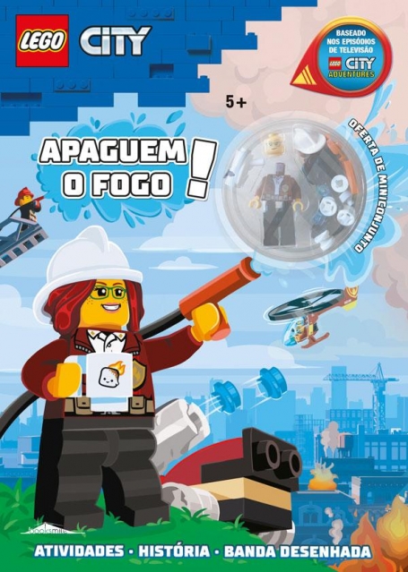 LEGO : APAGUEM O FOGO ! atividades, historia e banda desenhada