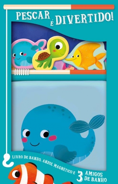 BALEIA - PESCARIA DIVERTIDA NO BANHO - livro de banho