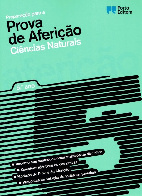20560.10 - PREPARAÇÃO PARA A PROVA DE AFERIÇÃO - CIÊNCIAS NATURAIS 5º ANO