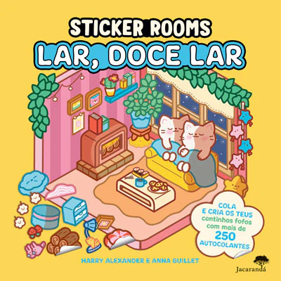 STICKER ROOMS: LAR, DOCE LAR