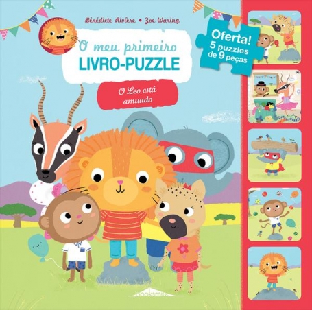 O MEU PRIMEIRO LIVRO-PUZZLE: O LEO ESTA AMUADO