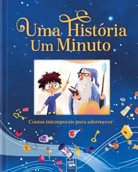 UMA HISTORIA UM MINUTO LIVRO AZUL