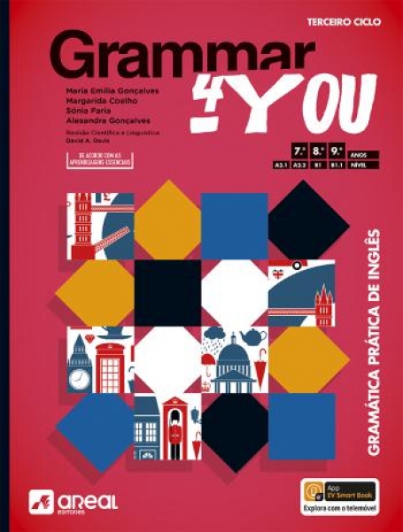 01889.10 - GRAMMAR 4 YOU 4/8/9 ANOS - NÍVEL A2 1/2 - B1 - GRAMÁTICA PRÁTICA DE INGLÊS