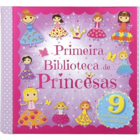 70626 - PRIMEIRA BIBLIOTECA DE PRINCESAS - 9 Bonitos Livros