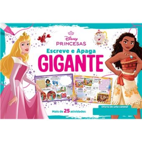 PRINCESA ESCREVE E APAGA - GIGANTE