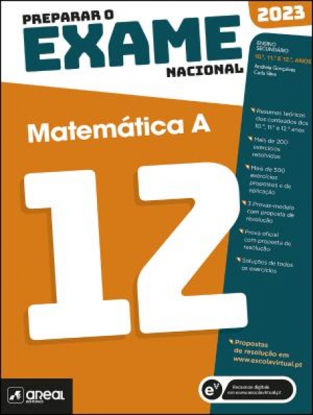 Preparar o Exame Nacional 2023 - Matemática A - 12.º Ano