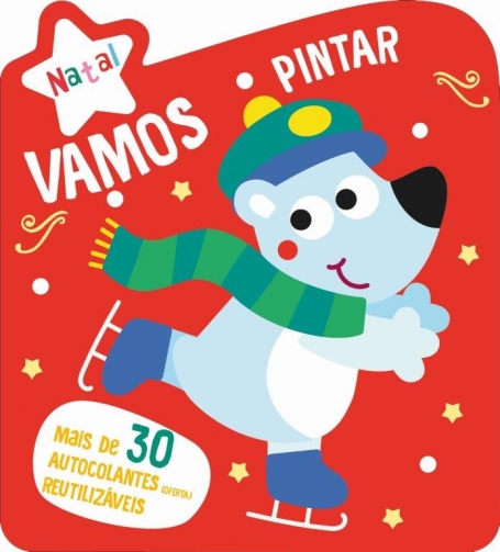 VAMOS PINTAR NATAL - URSO