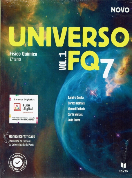 Universo FQ 7 - Físico-Química 7º Ano - Manual do Aluno