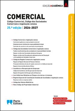 06763.22 - COMERCIAL - Edição Académica - 25ª Edição 2026 - 2027
