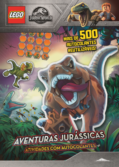 JURASSIC WORLD - AVENTURAS JURASSICAS - actividades com autocolantes