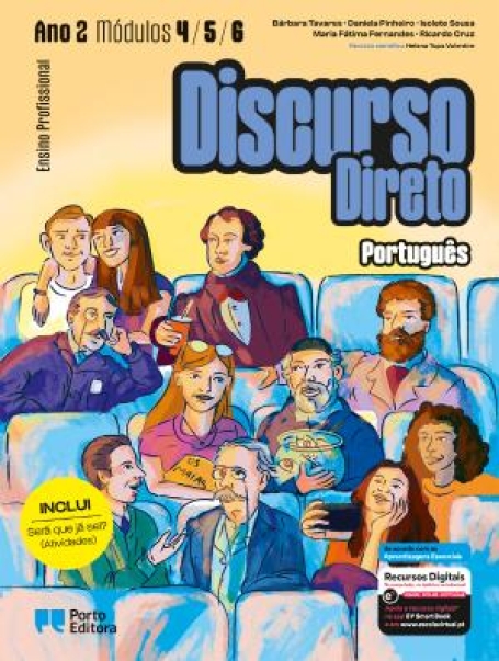 44023 - Discurso Direto - Português - Módulos 4. 5 e 6 (Ano 2) - Ensino Profissional