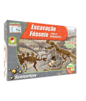 ESCAVACAO FOSSEIS T-REX E STEGOSAUROS