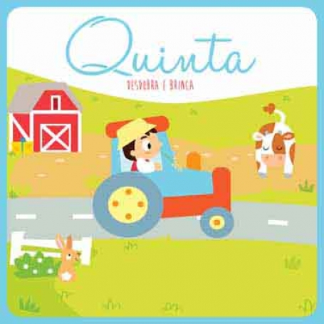 QUINTA - DESCOBRE E BRINCA - LIVRO COM ESPUMA
