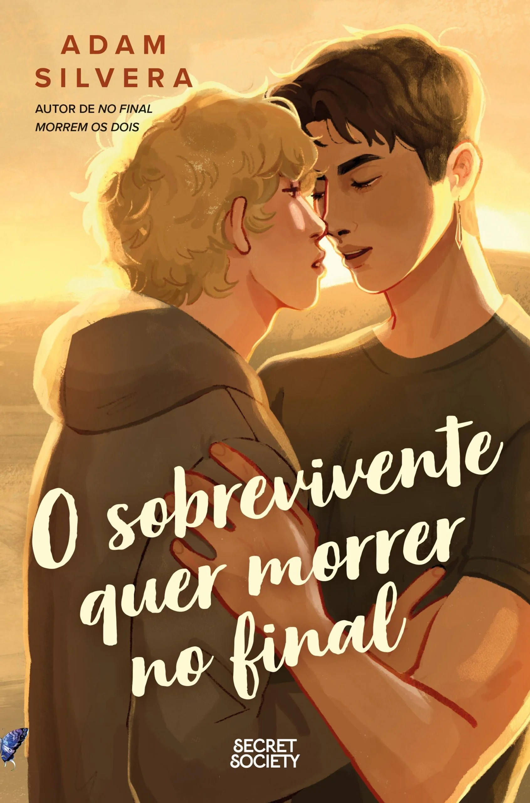 O SOBREVIVENTE QUER MORRER NO FINAL (CAPA PPORTUGUESA)