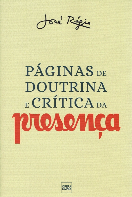 PAGINAS DE DOUTRINA E CRITICA DA PRESENÇA