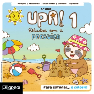 05000185.01000  UPA! ESTUDAR COM A PREGUIÇA 1.º ANO