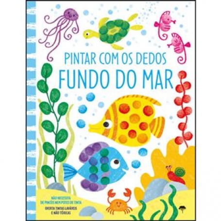 PINTAR COM OS DEDOS I FUNDO DO MAR