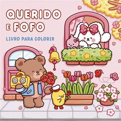 73066.11 - QUERIDO E FOFO - livro para colorir