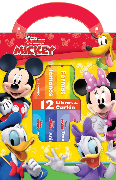 MICKEY - 12 LIVROS DE CARTÃO