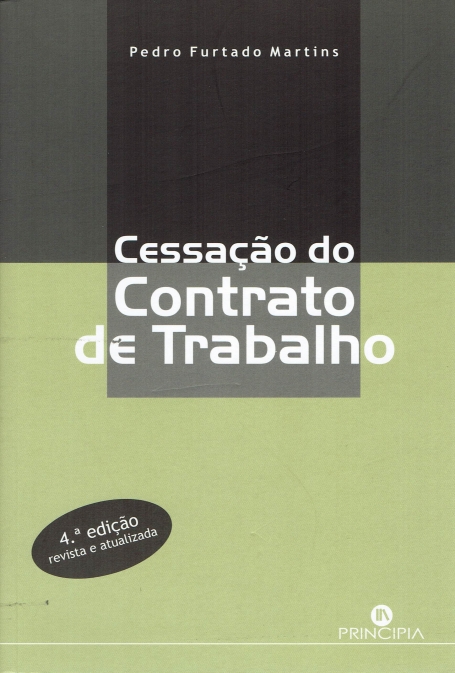 CESSACAO DO CONTRATO DE TRABALHO 4 edicao revista e atualizada