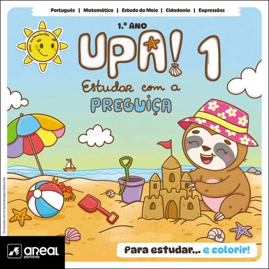 05000185.01000  UPA! ESTUDAR COM A PREGUIÇA 1.º ANO
