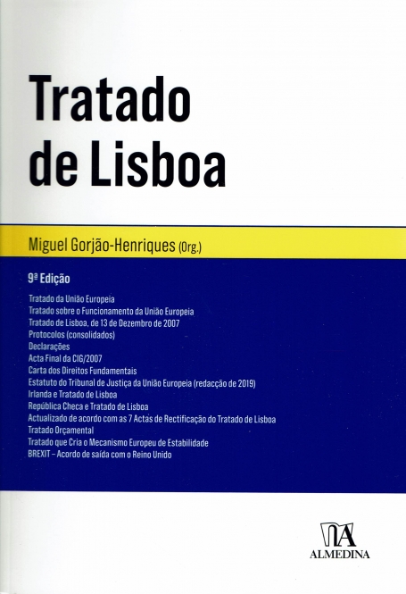 TRATADO DE LISBOA 9ª EDICAO