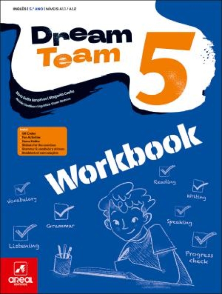 05000097 - Workbook - Dream Team 5 - Inglês - 5.º Ano