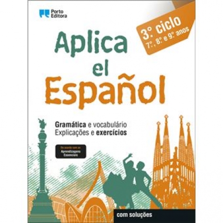 31363.20 - APLICA EL ESPANOL3º CICLO 7º/8º/9º ANOS - GRAMATICA E VOCABULARIO EXPLICACOES E EXERCICIOS