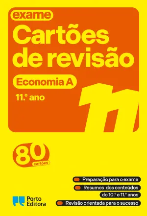 41302.10 - CARTÕES DE REVISÃO - ECONOMIA A - 11º ANO