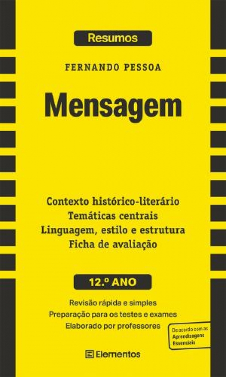 40162.31 - RESUMOS - MENSAGEM - FERNANDO PESSOA - 12.º ANO