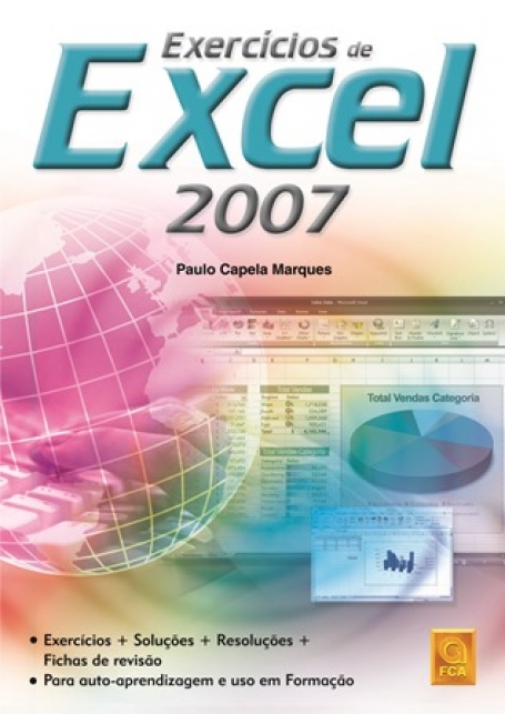 EXERCICIOS DE EXCEL 2007 - exercicios - solucoes - resolucoes - fichas de revisao