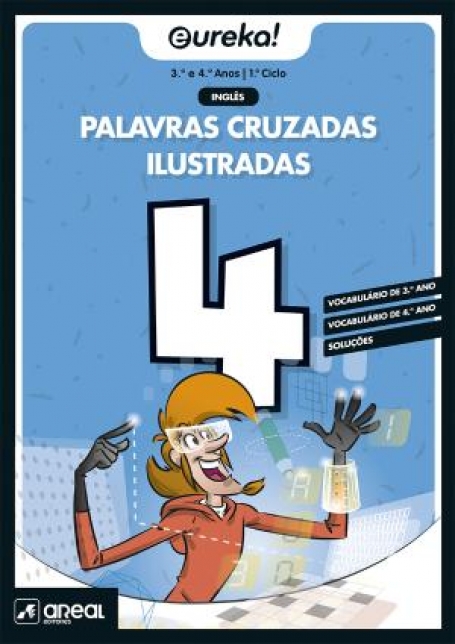 01845 - EUREKA ! PALAVRAS CRUZADAS ILUSTRADAS - INGLÊS - 3º E 4º ANOS