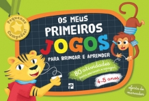 MEUS PRIMEIROS JOGOS PARA BRINCAR E APRENDER 4-5 ANOS - 80 atividades para escrever e apagar