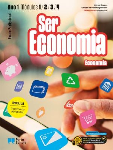 44158 - Ser Economia - Módulos 1, 2, 3 e 4 (Ano 1) - Ensino Profissional