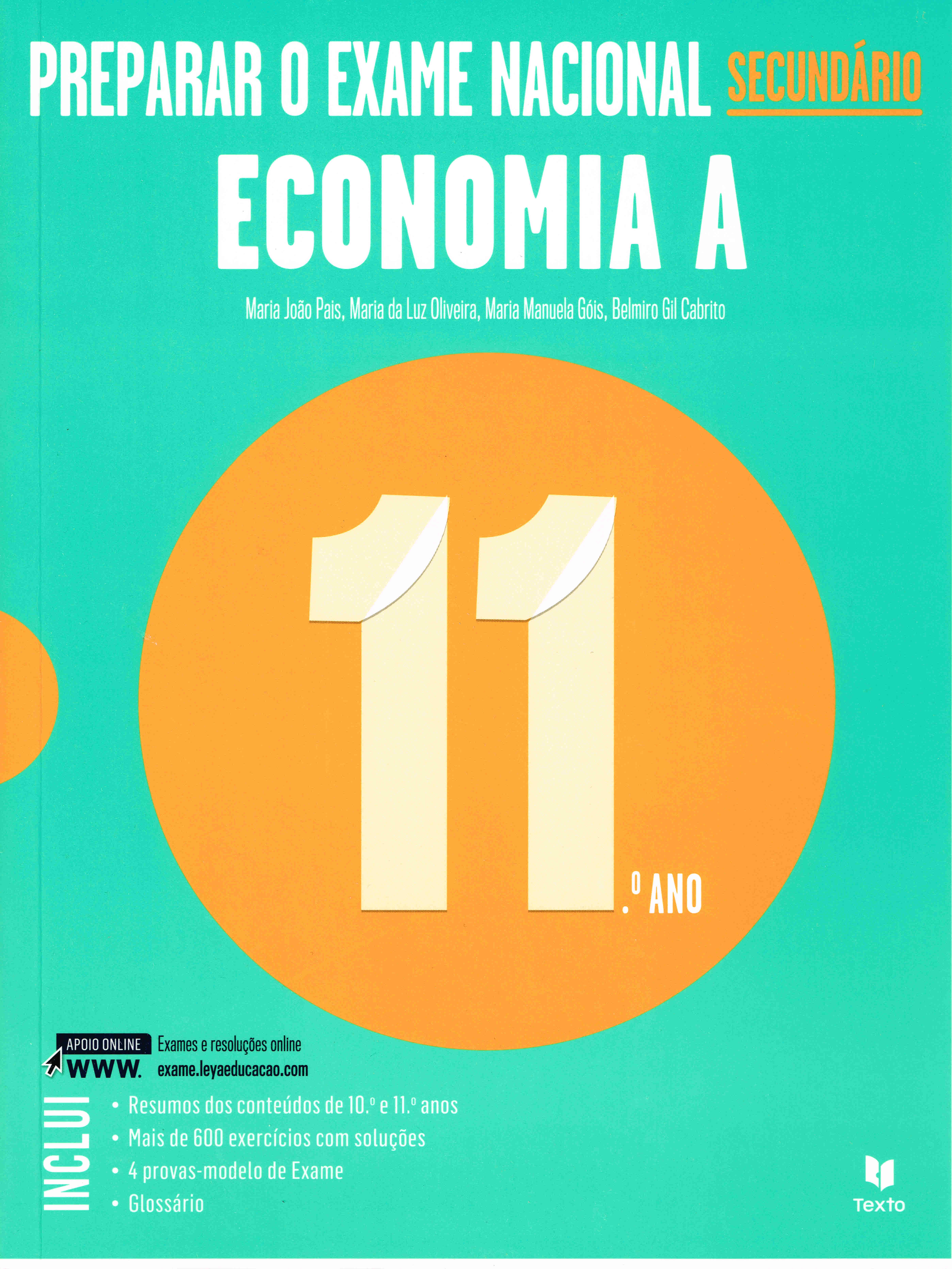 PREPARAR O EXAME NACIONAL SECUNDÁRIO - ECONOMIA A - 11º ANO