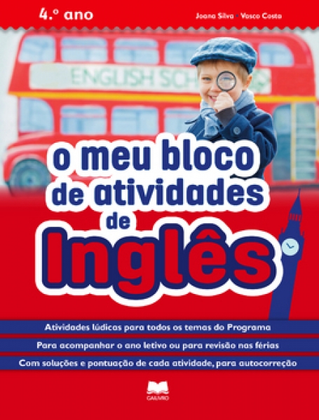 O MEU BLOCO DE ATIVIDADE DE INGLES 4º ANO