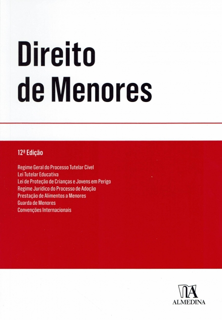 DIREITO DE MENORES - 12ª Edição