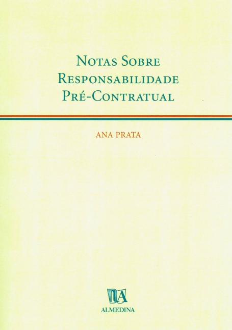 NOTAS SOBRE RESPONSABILIDADE PRE-CONTRATUAL